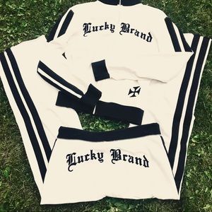 Vintage Lucky Brand Tracksuit / Jumpsuit / 2 piece